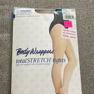 Brand New cappuccino tights.. Children size M-L